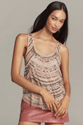 Load image into Gallery viewer, By Anthropologie Sequin Stripe Tank
