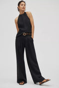 Load image into Gallery viewer, The Avery Linen Pleated Wide-Leg Trousers by Maeve
