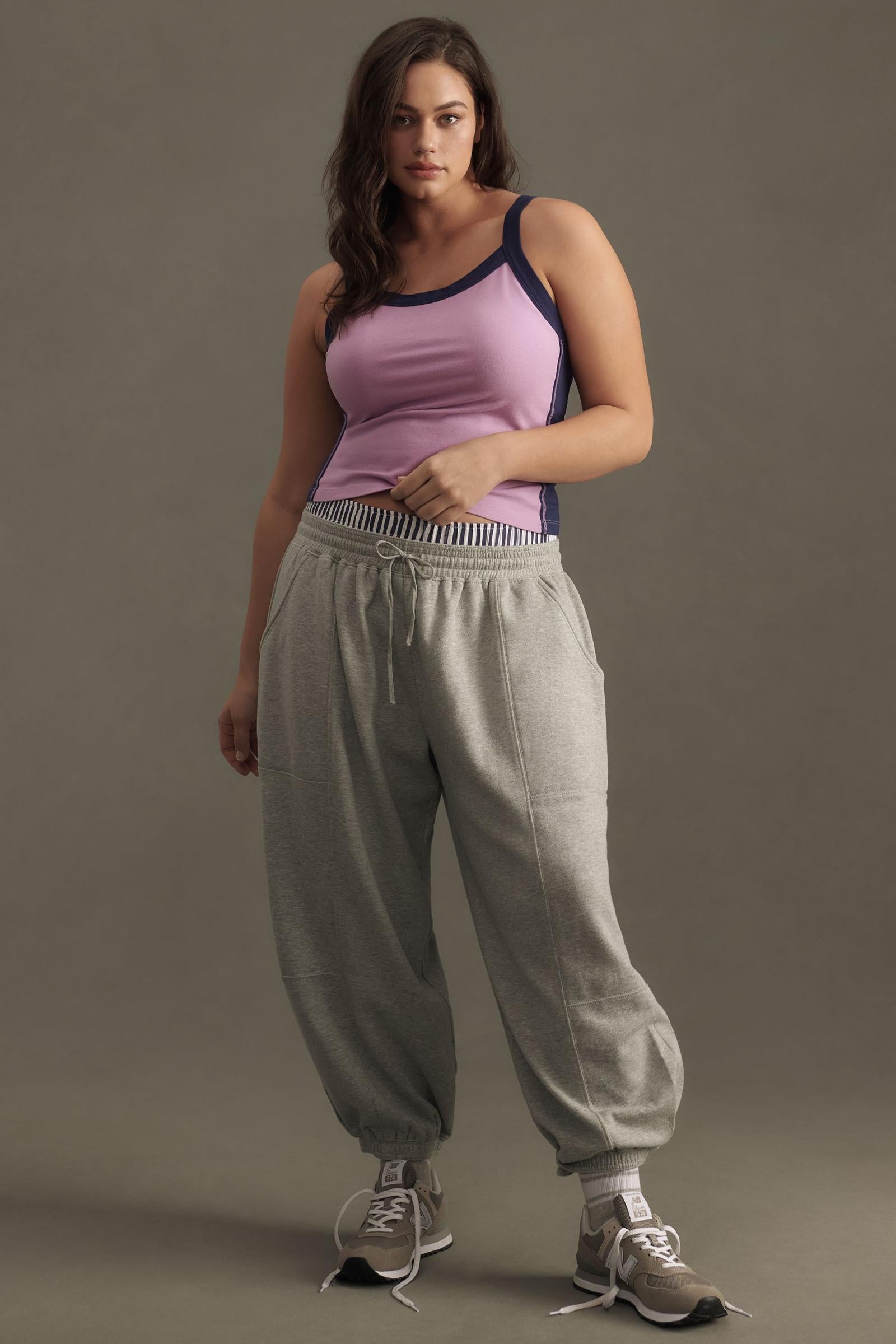 Pilcro Sporty Scoop-Neck Tank Top