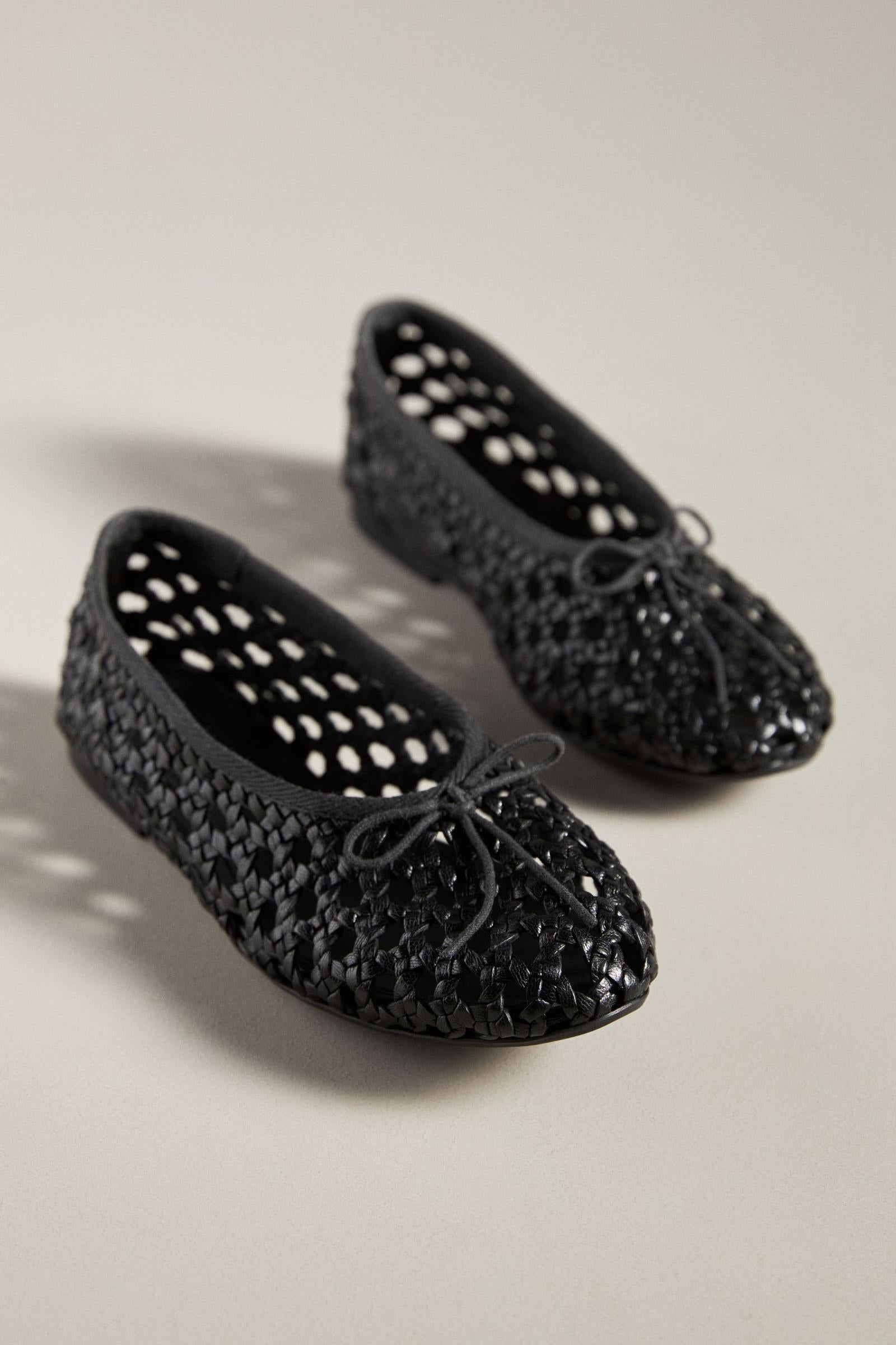 Pilcro Woven Ballet Flats