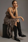 Load image into Gallery viewer, Sarah Hann Ruffled Midi Dress
