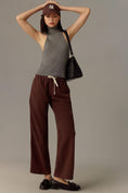 Load image into Gallery viewer, Self Contrast Drawstring Pants
