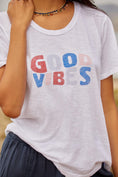 Load image into Gallery viewer, Sundry Good Vibes Graphic Tee
