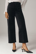 Load image into Gallery viewer, The Colette Cropped Wide-Leg Pants by Maeve: Velvet Edition
