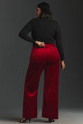 Load image into Gallery viewer, The Colette Cropped Wide-Leg Pants by Maeve: Velvet Edition
