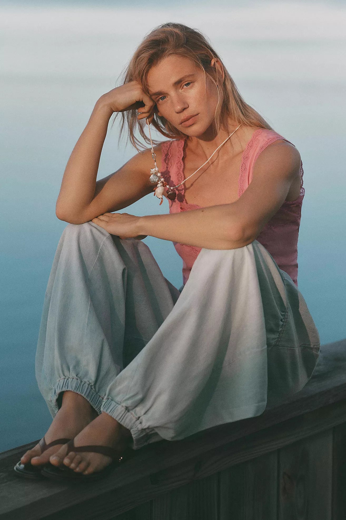 Pilcro High-Rise Balloon Pull-On Jeans