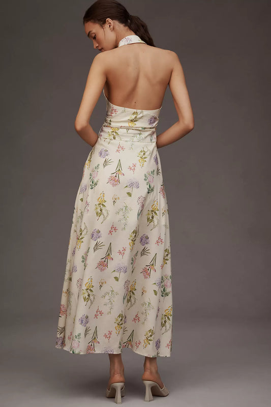 En Saison Bowen Sleeveless Midi Shirt Dress