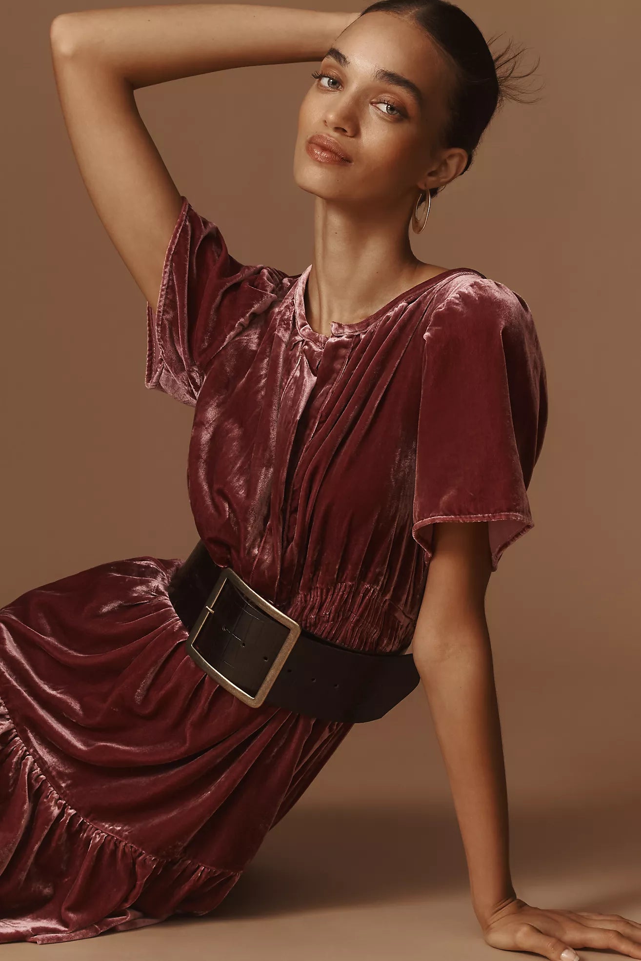 The Somerset Mini Dress: Velvet Edition