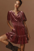 Load image into Gallery viewer, The Somerset Mini Dress: Velvet Edition
