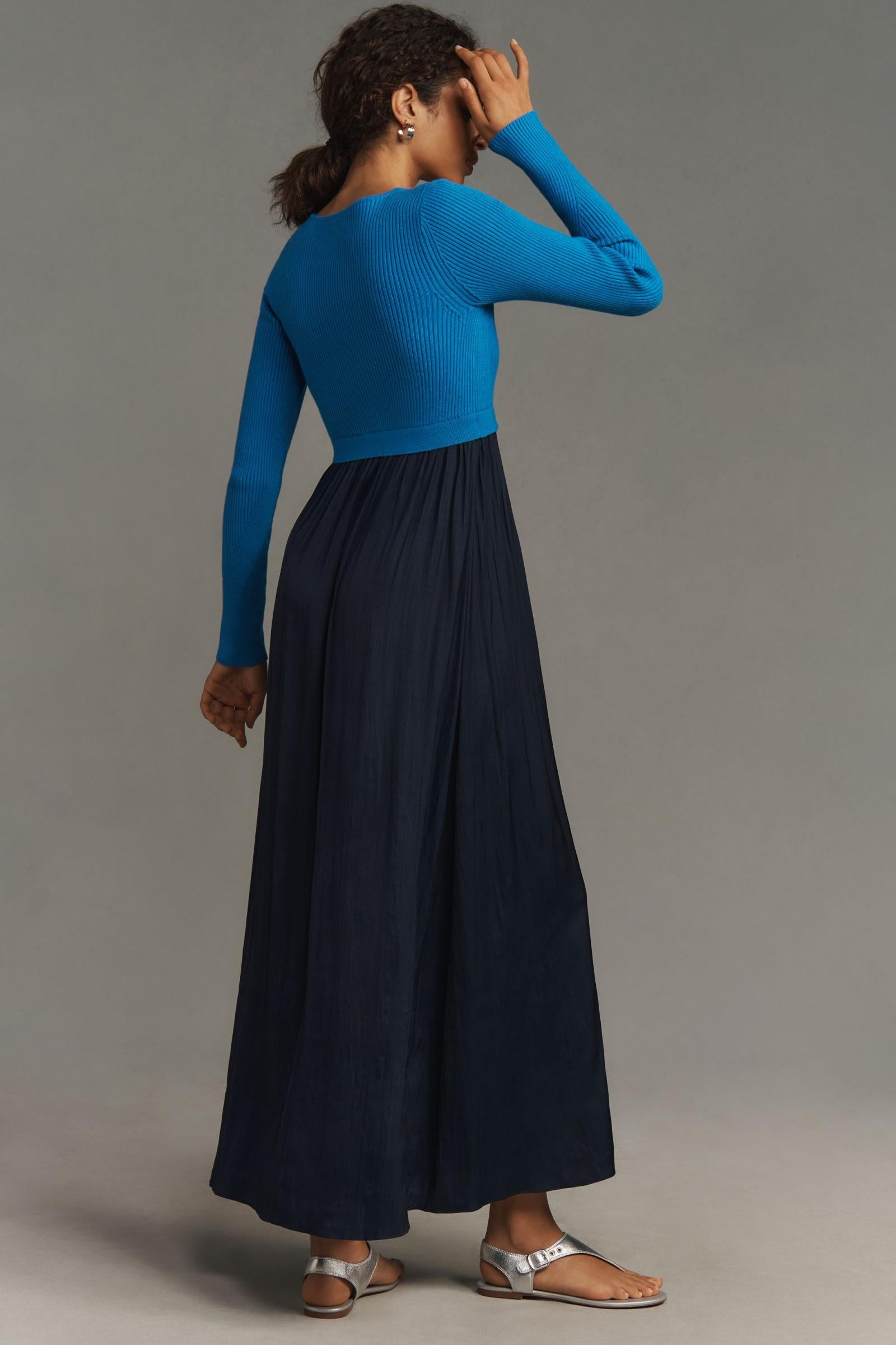 The Thea Twofer Sweater Dress: Scoop-Neck Edition