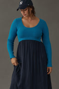 Load image into Gallery viewer, The Thea Twofer Sweater Dress: Scoop-Neck Edition
