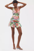 Load image into Gallery viewer, Bardot Mave Halter-Neck Ruched Mini Dress
