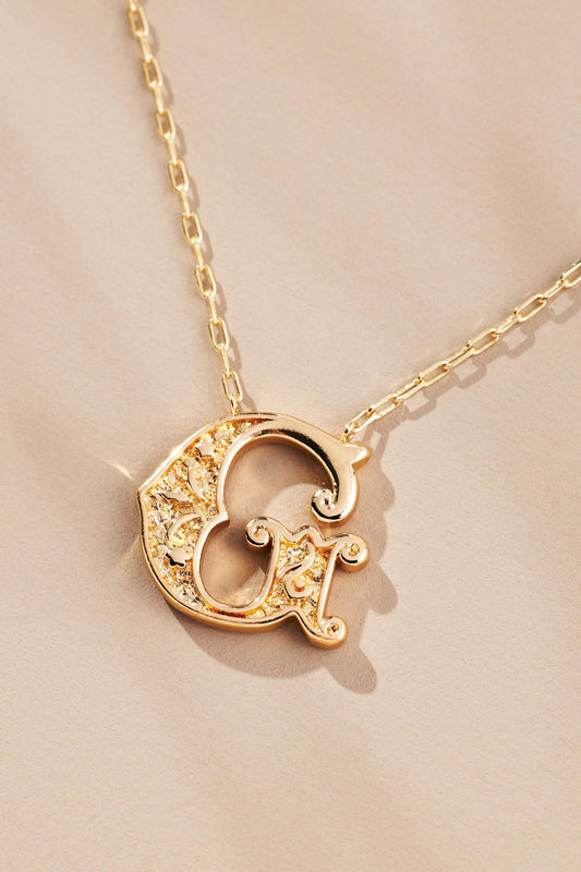 Western Monogram Necklace