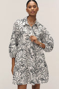 Load image into Gallery viewer, The Bettina Tiered Mini Shirt Dress
