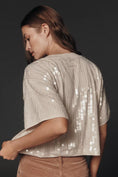 Load image into Gallery viewer, By Anthropologie Sequin Graphic Tee
