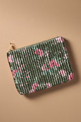 Load image into Gallery viewer, Quilted Velvet Flat Pouch
