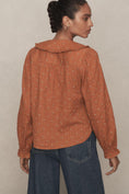 Load image into Gallery viewer, The Keira Collared Button-Front Blouse by Pilcro: Long-Sleeve Edition
