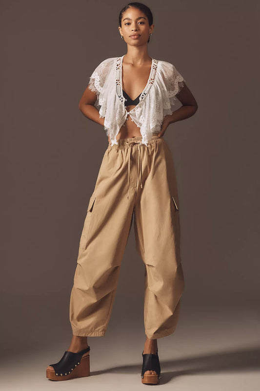 By Anthropologie Oversized Utility Pants