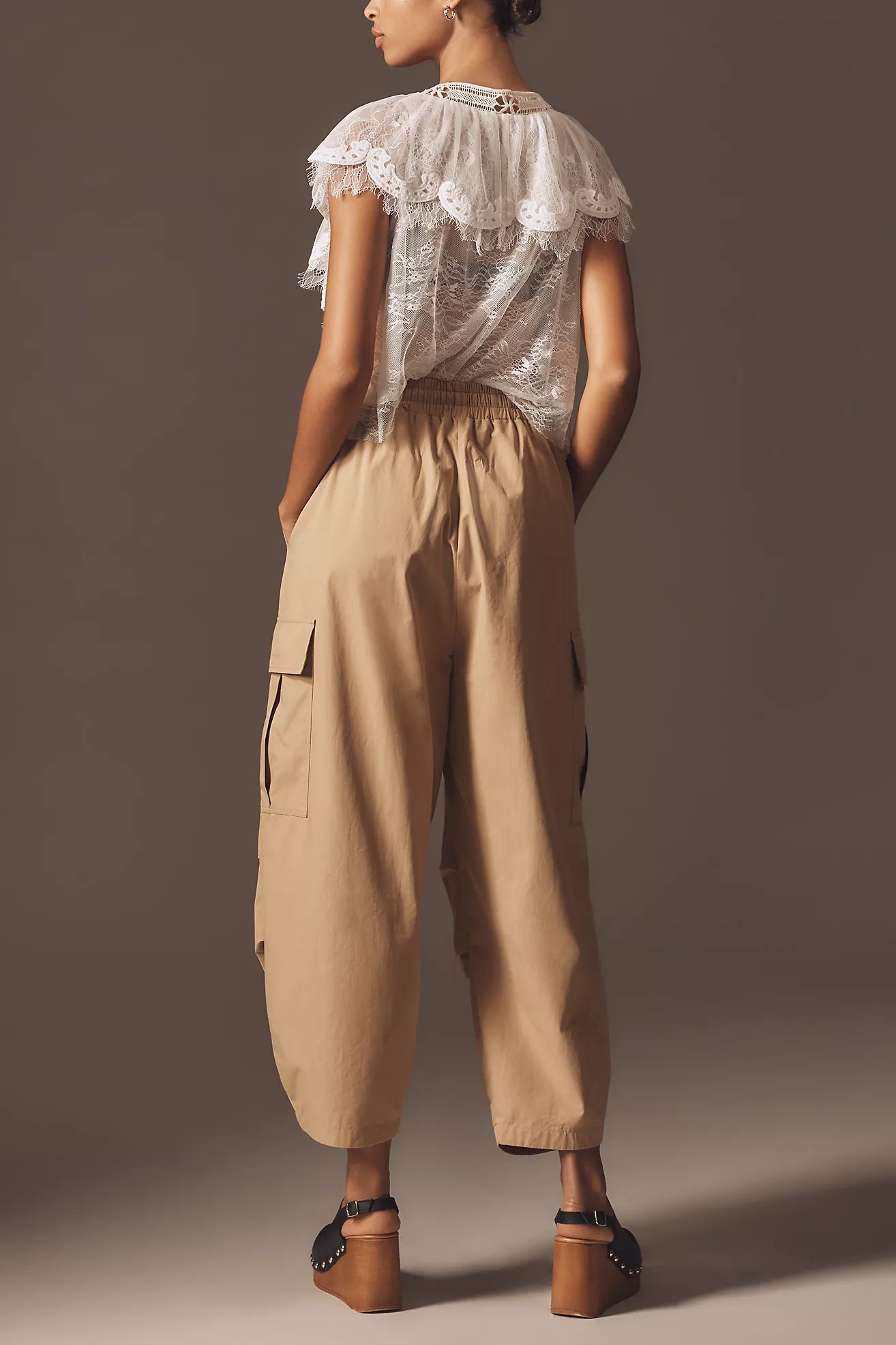 By Anthropologie Oversized Utility Pants