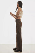 Load image into Gallery viewer, The Adi Leopard Mid Rise Flare Jeans
