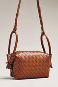 Load image into Gallery viewer, Loop-Strap Woven Crossbody Bag
