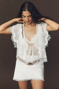 Load image into Gallery viewer, By Anthropologie Lace Popover Top
