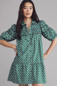 Load image into Gallery viewer, The Leandra Shirred Yoke Mini Dress by Maeve
