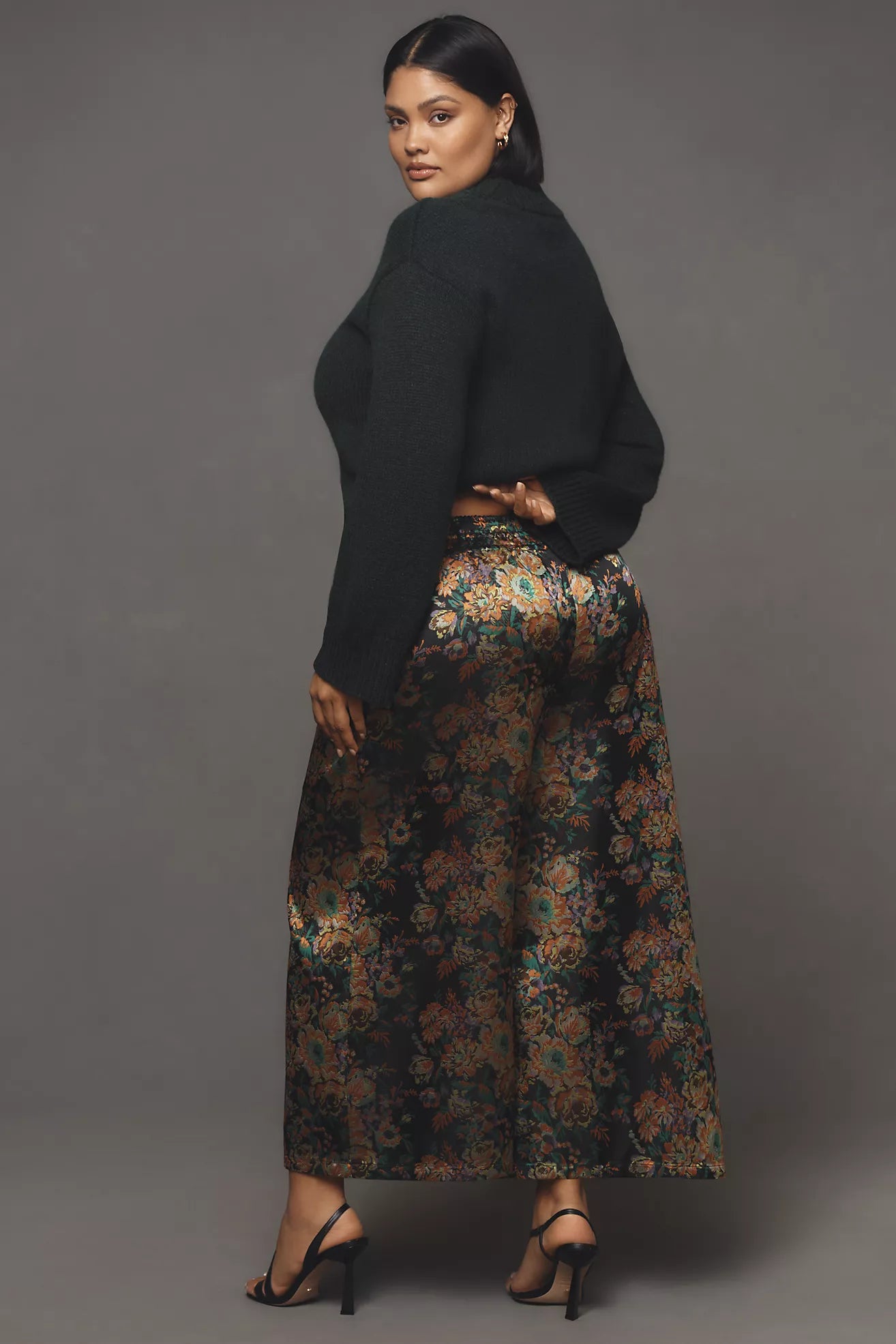 The Somerset Pull-On Pants: Cropped Jacquard Edition