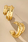 Load image into Gallery viewer, Rope Knot Hoop Earrings
