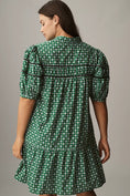 Load image into Gallery viewer, The Leandra Shirred Yoke Mini Dress by Maeve
