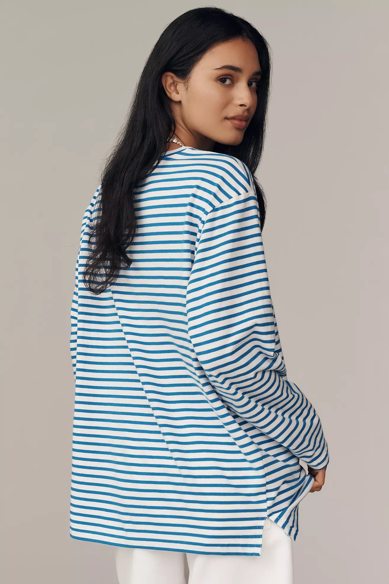 Daily Practice Cotton Long-Sleeve T-Shirt