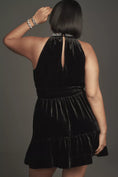 Load image into Gallery viewer, The Somerset Mini Dress: Velvet Halter Edition
