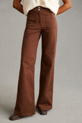 Load image into Gallery viewer, The Junie High-Rise Flare Jeans by Maeve: Fabric Edition
