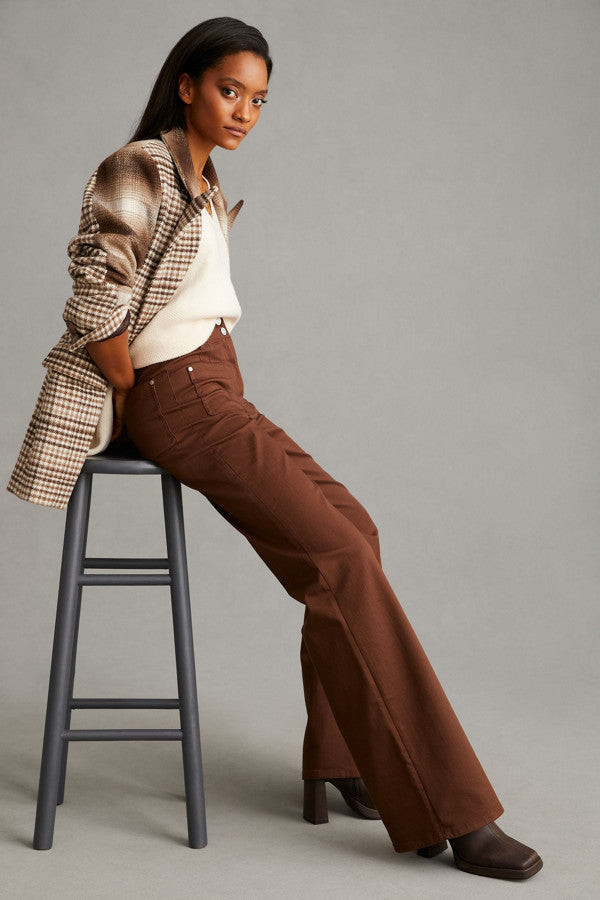The Junie High-Rise Flare Jeans by Maeve: Fabric Edition