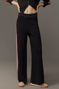 Load image into Gallery viewer, Maeve Side-Stripe Knit Track Pants
