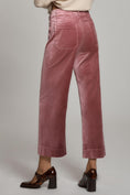 Load image into Gallery viewer, The Colette Cropped Wide-Leg Pants by Maeve: Velvet Edition
