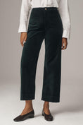 Load image into Gallery viewer, The Colette Cropped Wide-Leg Pants by Maeve: Velvet Edition
