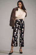 Load image into Gallery viewer, The Colette Cropped Wide-Leg Pants by Maeve: Velvet Edition
