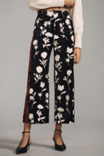 Load image into Gallery viewer, The Colette Cropped Wide-Leg Pants by Maeve: Velvet Edition
