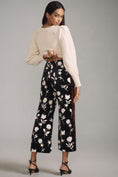 Load image into Gallery viewer, The Colette Cropped Wide-Leg Pants by Maeve: Velvet Edition
