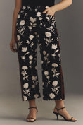 Load image into Gallery viewer, The Colette Cropped Wide-Leg Pants by Maeve: Velvet Edition
