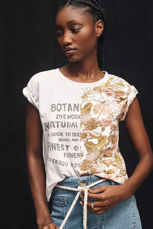 The Billy Regenerative Cotton Crew Tee by Pilcro