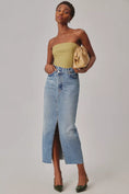 Load image into Gallery viewer, Reformation Nila Long Denim Skirt
