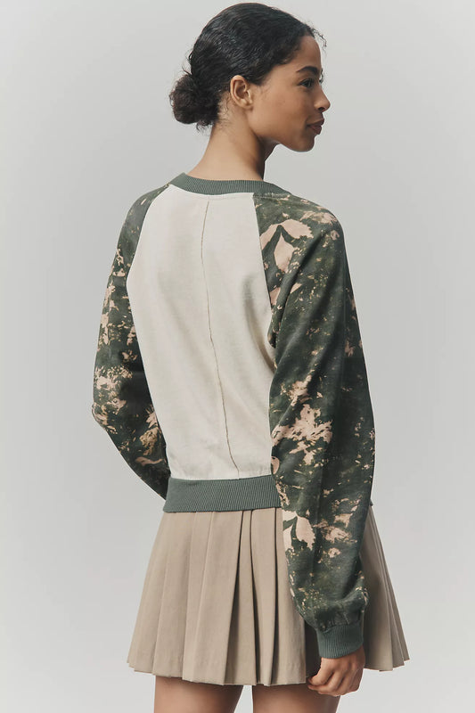 The Niki Bubble Sweatshirt by Pilcro
