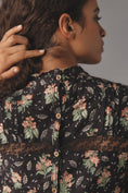 Load image into Gallery viewer, Pilcro Long-Sleeve Mock-Neck Swing Mini Dress
