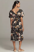 Load image into Gallery viewer, By Anthropologie V-Neck Zip-Front Midi Dress
