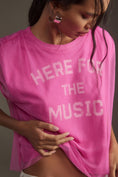 Load image into Gallery viewer, Pilcro Graphic Band Tulle Tee
