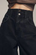 Load image into Gallery viewer, Pilcro Double Button Waist High-Rise Wide-Leg Jeans
