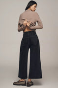 Load image into Gallery viewer, Pilcro Double Button Waist High-Rise Wide-Leg Jeans
