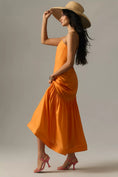 Load image into Gallery viewer, Let Me Be Strapless Asymmetrical Dress
